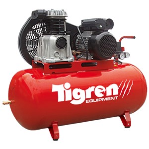 TIGREN 150ltr 3hp Belt-Driven Compressor