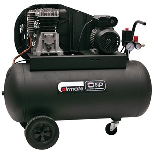 SIP TN3/100-SRB 100ltr Belt Drive Compressor