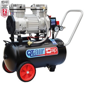 SIP QT DD 1.5hp 24ltr Ultra Low Noise Compressor
