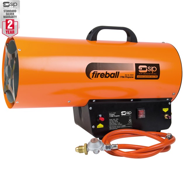 SIP Fireball 1050 Cordless Propane Heater - SIP Industrial Products  Official Website