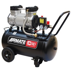 SIP DD 3hp 50ltr Low Noise Oil-Free Compressor