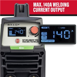 SIP WELDMATE® PRO 140A ARC/TIG Inverter Welder