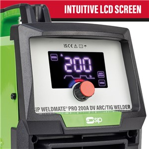 SIP WELDMATE® PRO 200A DV ARC/TIG Inverter Welder