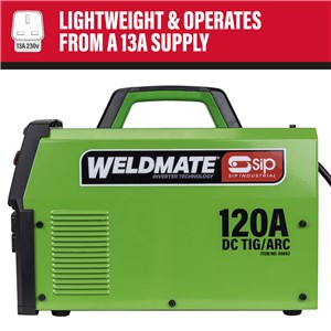 SIP WELDMATE® PRO 120A DC TIG/ARC Inverter Welder